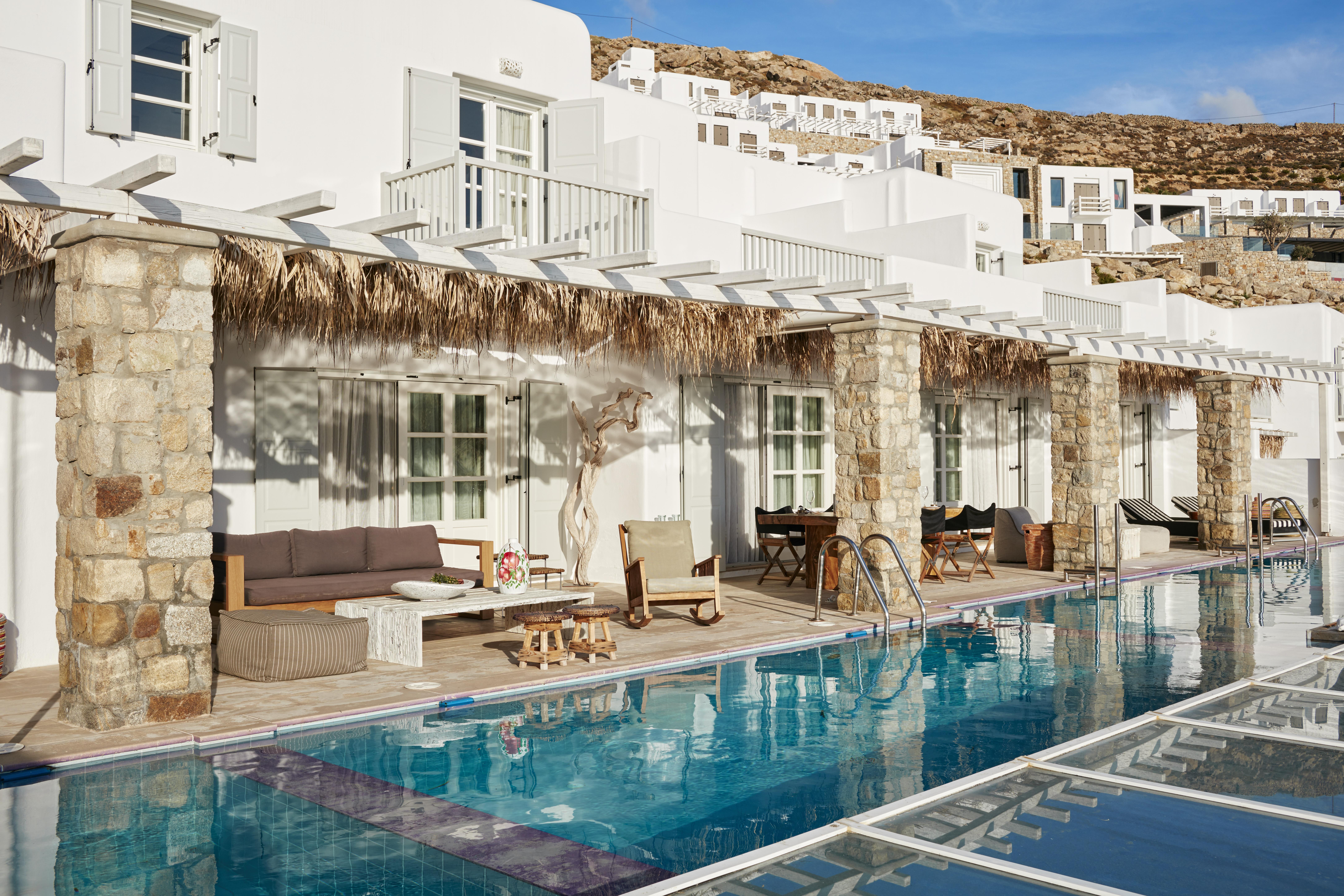 Myconian Villa Collection - Preferred Hotels & Resorts Elia  Exteriör bild